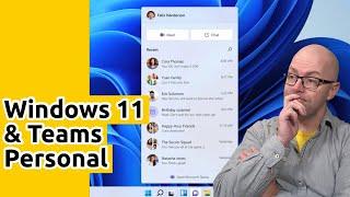 Windows 11 and Microsoft Teams Personal Announcement
