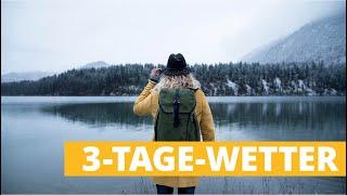 3-Tage-Wetter: Kaltlufteinbruch mit Schnee und Schneeregen