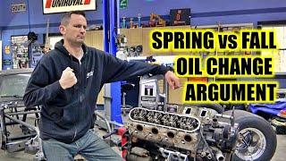 Why I Disagree with "End of Season" Oil Change Recommendations. 1yr old engine proves the point!