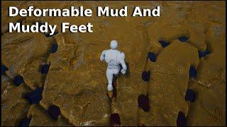 Deformable  Mud and Muddy Feet - UE4 Material Tutorial