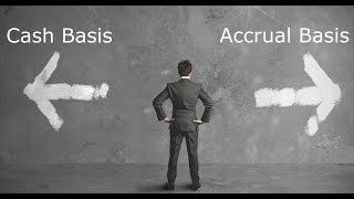 cash basis and accrual basis accounting