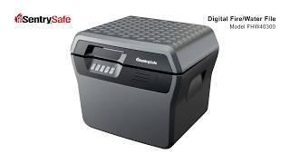 SentrySafe FHW40300 Digital File Safe: 360 Degree Overview