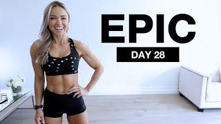 Day 28 of EPIC | Glutes, Hamstrings & Back Workout [POSTERIOR CHAIN]