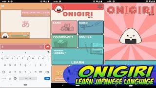 How To Use Onigiri - Learn Japanese Language Android APPS