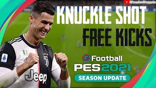 PES 2021 : Knuckle Shot In Freekicks Tutorial