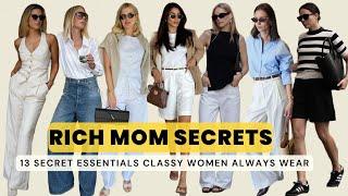 How to dress like a rich woman - Rich mom style