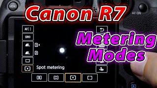 Canon R7 Metering Modes Tutorial