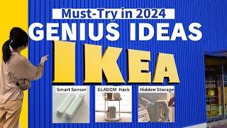 9 Genius IKEA Ideas You Need to Try in 2024 | Amazing Space-Saving Hacks & Innovative Products!