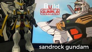 ASMR BUILD HG 1/144 SANDROCK GUNDAM BY JMS MODEL