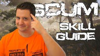 SCUM Guide [2021]  Skills | INFLUENCE and LEVELS quickly explained!