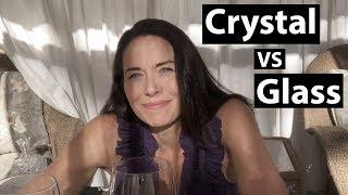 How to QUICKLY identify LEAD CRYSTAL in wine glasses.