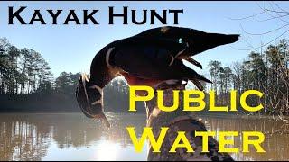 SC Duck Hunt - Kayak Hunt on Public Water