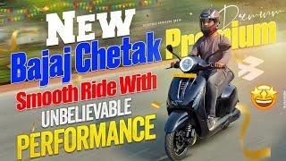 Bajaj Chetak Premium Ride Review | Bajaj Chetak Electric Scooter 2024 | Electric Vehicles India