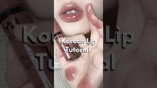 Korean lip tutorial#fyp #viral #korean #makeup