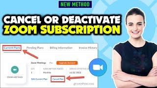 How to cancel zoom subscription 2024 | Deactivate zoom subscription
