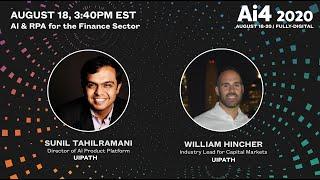 AI & RPA for the Finance Sector with UiPath