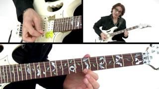 Steve Vai Guitar Lesson - Bending Notes - Alien Guitar Secrets: Passion & Warfare