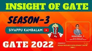 Insight Of Gate | Season-3 | GATE 2022