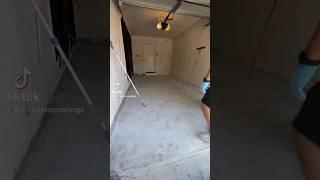 Epoxy and Flakes Garage Floor installation in Pembroke Pines Florida