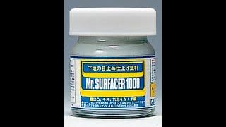 Mr Hobby : Mr.Surfacer Modeling Filler 500, 1000 & 1200 Grade : Product Review / Tutorial