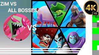 Nickelodeon All-Star Brawl 2 Zim vs All Bosses (Hardest - No Deaths)