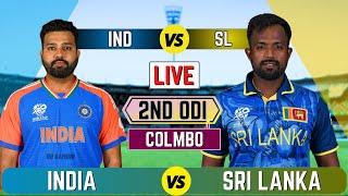 Live: India vs Sri Lanka 2nd ODI | IND vs SL Live Cricket match Today