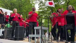 Harlem Japanese Gospel Choir at Japanese American Day parade 2022