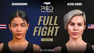 Full Fight l Duangdaonoi vs Alexis Asher I RWS