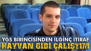 YGS Birincisi: "Sınava Hayvan Gibi Çalıştım"