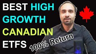 Best 5 High Growth Canadian ETFs (Disruptive Technology & Innovation) [Passive Income]