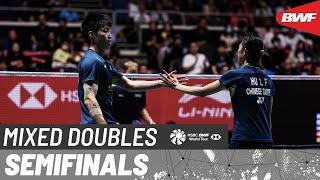 KFF Singapore Badminton Open 2024 | Yang/Hu (TPE) vs. Vestergaard/Busch (DEN) | SF