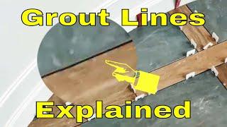 Grout lines explained, width selection . How to decide what your tile spacing should be.