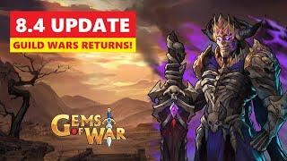 Gems of War 8.4 Update Sneak Peek! Guild Wars Returns!