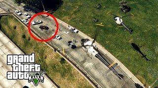 ПОЛИЦЕЙСКИЕ ПОГОНИ С ВОЗДУХА! - GTA 5 (LSPDFR)