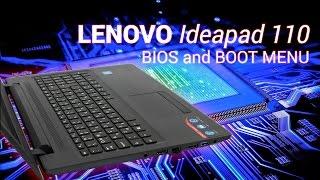 LENOVO Ideapad 110 BIOS and BOOT MENU