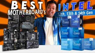 Best Budget Motherboards for intel 14th, 13th & 12th Gen - i3, i5, i7, i9 | intel budget motherboard