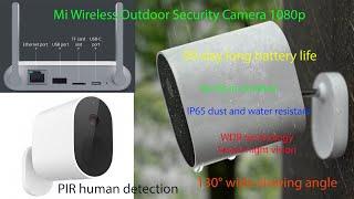 Xiaomi Mi Wireless Outdoor Security Camera 1080p With Receiver SETUP