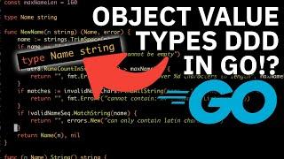 Object Value Types in Go!? ~ Domain Driven Design