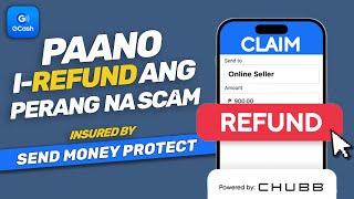 Paano Bawiin ang Perang na Scam Sayo under Gcash Send Money Protect | How to Refund Scammed Funds