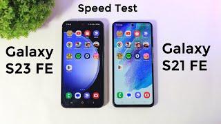 Samsung S23 Fe vs S21 Fe Speed Test | Exynos vs Snapdragon Speed Comparison