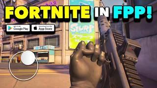 FIRST PERSON MODE IN FORTNITE MOBILE! (ACTUALLY GOOD)