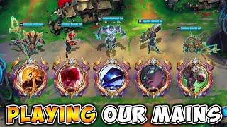 WE PLAYED OUR MAINS IN NEXUS BLITZ! (THIS ISN'T FAIR...)