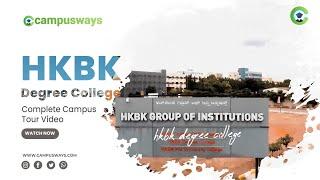 HKBK College Bangalore | HKBK Group of Institutions