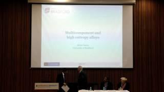 Multicomponent and High Entropy Alloys - Professor Brian Cantor