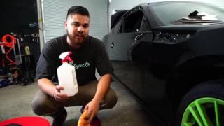 HOW TO PREP A CAR FOR VINYL WRAP (STEP 1)