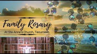 Family Rosary, September 3, 2024 Sorrowful Mysteries with Fr Chris (pre-recorded)