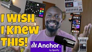 How to start a PODCAST on Anchor Podcast Tutorial & Setup for Beginners