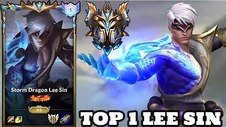 wild Rift lee sin - top 1 lee sin storm dragon Gameplay rank Sovereign