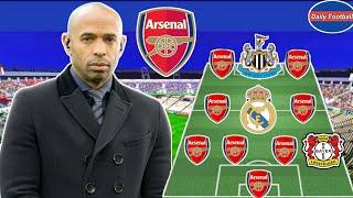 Thierry Henry Dream Lineup For Arsenal In 25/26  Arsenal Transfers News Next Season 