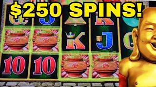 $250 SPINS! BIG PROFIT WITH FREE PLAY! HAPPY N PROSPEROUS KEPT ME HAPPY!!!